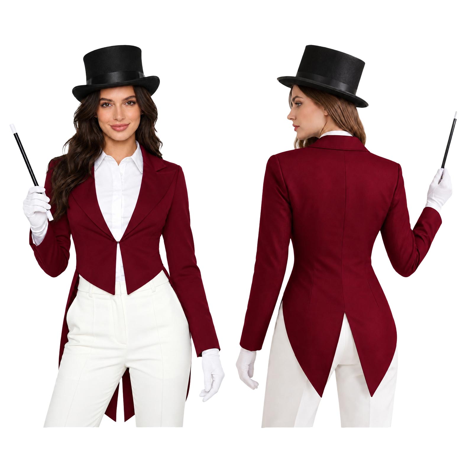 Women Halloween Magician Costu - Womens Blazer 评论和价格