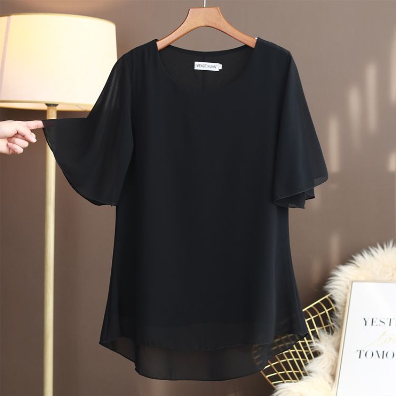 Elegant Plus Size Silk Blouse  - Silk Blouse 评论和价格