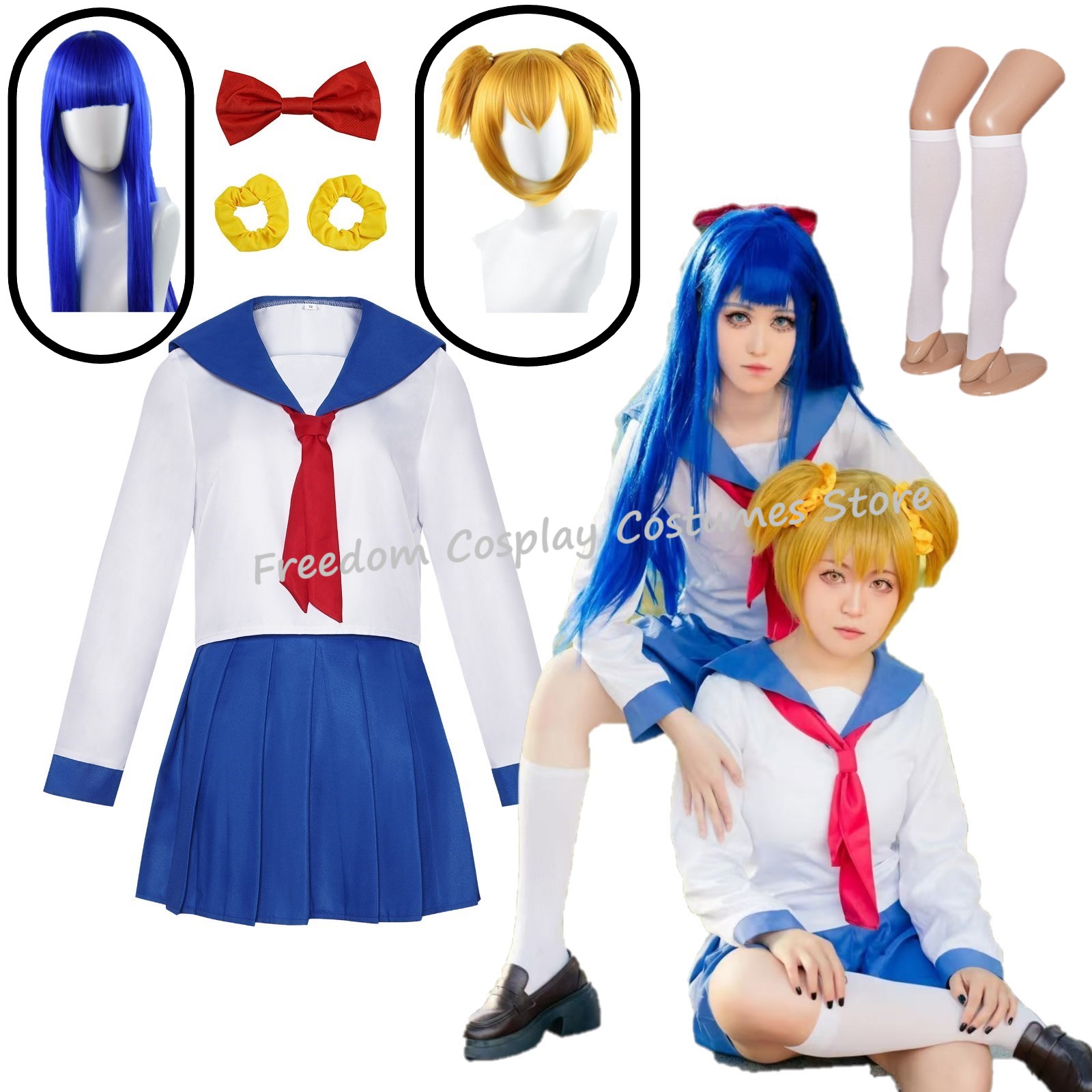 Pop Team Epic Popuko Pipimi Co - Formal Skirt 评论和价格