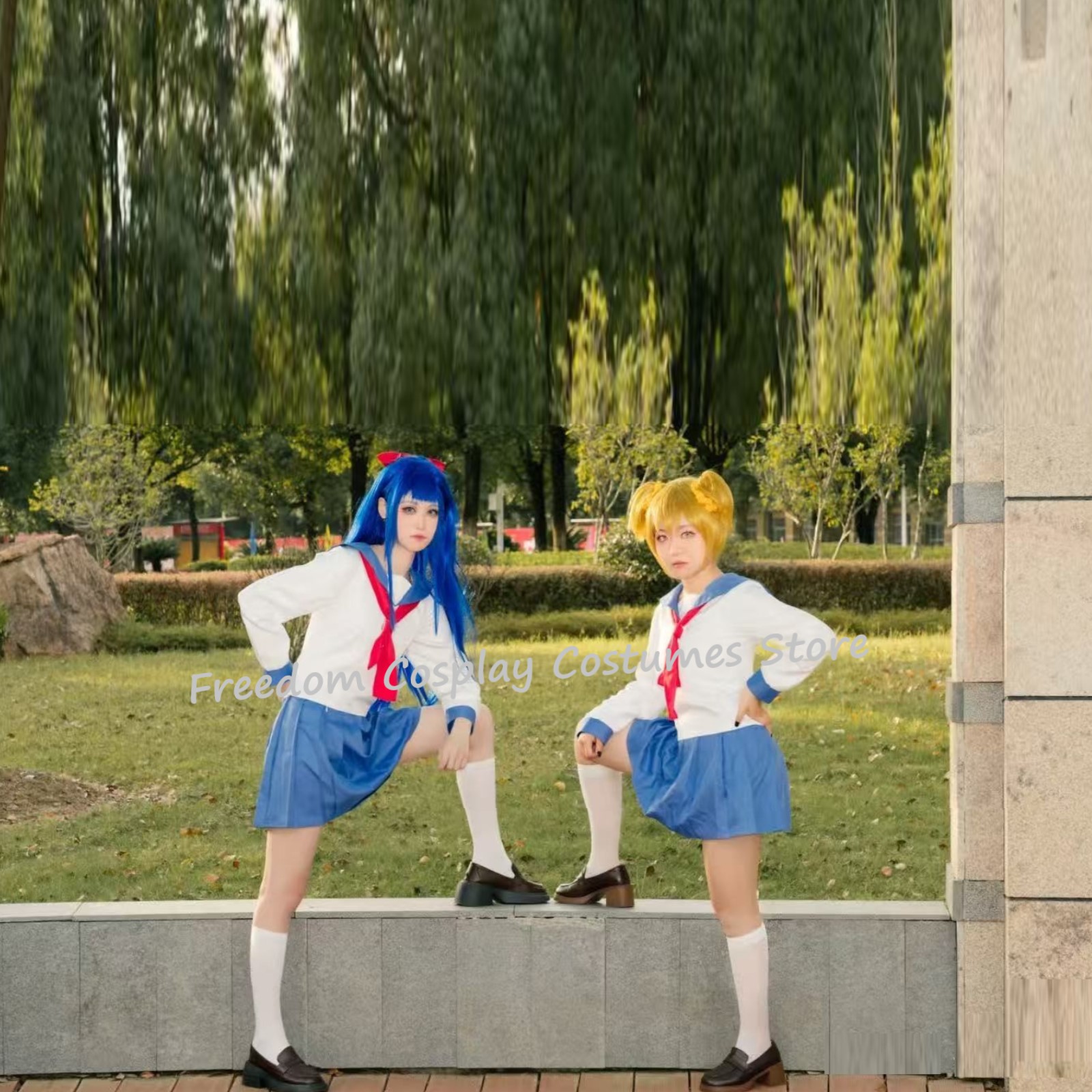 Pop Team Epic Popuko Pipimi Co - Formal Skirt 评论和价格