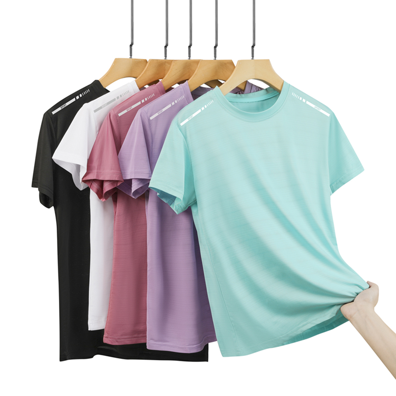 Women Reflective Running T-Shi - Silk Blouse 评论和价格